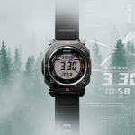 Casio Pro Trek PRG-69-1JF Tough Solar Lauko laikrodis Juodas Vyri&scaron;kas Climber linija Ekologi&scaron;kos medžiagos juoda