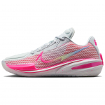 Nike Air Zoom GT. Cut 1 Neslystantys, atsparūs dilimui žemi krep&scaron;inio bateliai, unisex, baltos, rožinės spalvos CZ0176-008 35.5