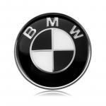 Originalus bagažinės logotipo ženklelis - BMW X3 X5 X6 E70 E71 F15 F16 modeliams (51147196559/51147364375/51147157696/51147340321) 51 147 294 465&Black Base