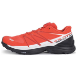 SALOMON XT Wings Mesh Slip Resistant Abrasion Resistant Low top Running Shoes Unisex Red 391215 36