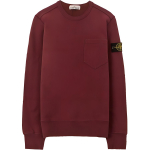 Stone Island logotipas, apvali apykaklė, laisvas kirpimas, ilgomis rankovėmis, džemperis vyri&scaron;kas, plytų raudona 711563820-V0011 L