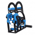 3D Pramoninis Gijų Pervyniotuvas Sunkaus Naudojimo Rankinis Vektuvas 3D Spausdintuvo Gijų Pervyniotuvas Vielos Pervyniotuvas su I&scaron;mania Įtampos Kontrole 20cm Ritėms Mėlynas