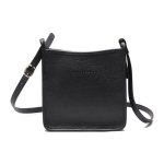 &bdquo;Longchamp Le Foulonn&eacute; 20&ldquo; odinis krep&scaron;ys per petį, nuimamas dirželis, užtrauktukas, mažas, juodos spalvos, per petį ne&scaron;iojamas krep&scaron;ys, 10138021001 Basic Set (Bag+Dust Bag)