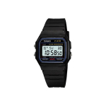 CASIO Unisex YOUTH Juodas laikrodis F-91W-1 F-91W-1 Black Single Watch black