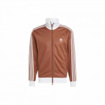 adidas Originals dryžuotas ilgomis rankovėmis retro sportinis &scaron;varkas vyrams, rudas 2XL ruda