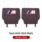 Kar&scaron;tas 2025 m. automobilio lipdukas Automobilio sėdynės atlo&scaron;o apsauga nuo spyrių Vaikams apsauginis kilimėlis nuo įbrėžimų BMW M Sport M1 M3 M4 M5 M6 E46 E90 E60 F1
