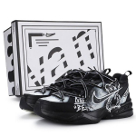 Nike Air Monarch 4 Low top Chunky Sneakers Unisex Black White 415445-001(Team130-VAM) 41