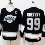 GLYDE Vyri&scaron;ki Wayne Gretzky Juodi LA Kings 1992/93 Power Play Žaidėjo Mar&scaron;kinėliai Dydis 99 NHL Ilgomis Rankovėmis 3D Spausdinimo Greitai Džiūstantys Vir&scaron;utiniai Drabužiai XXXL gray