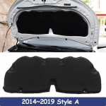 skirtas Toyota Corolla E170 E180 11th Gen 2014~2019 Automobilio priekinio variklio garso pagalvėlės gaubto &scaron;ilumos izoliacija medvilniniai kilimėliai salono priedai