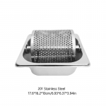 Sviesto ratukas tolygiam tepimui, nerūdijančio plieno lydyto dozatoriaus volelis, virtuvės įrankiai, amerikieti&scaron;ko burgerio įrankis, kepimo konditerijos įrankis