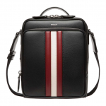 Bally Mythos Paladžio Metaliniai Aksesuarai Perdirbta Karvės Oda Pečių Kryžmai Ne&scaron;iojama Rankinė Vyri&scaron;kos Rankinės Juoda 6308448 Basic Set (Bag+Dust Bag)