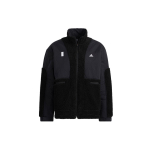 Adidas Mixboa striukė su fliso pamu&scaron;alu vyri&scaron;ka vir&scaron;utinė apranga juoda H40243 L black