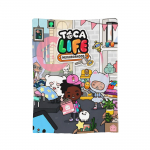 Toca boca life world  Koralinio vilnos pliu&scaron;iniai pledai Pledai lovai kelionėms &scaron;ilta miegamojo antklodė, 150x200cm