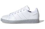 Adidas Originals STAN SMITH J žemi vaiki&scaron;ki riedlenčių batai Balti pilki ta&scaron;keliai Paaugliams EE7574 37