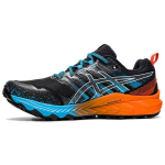 Asics Gel Trabuco 9 Juodi Mėlyni Oranžiniai Vyri&scaron;ki Sportbačiai Balti 1011B030-002 44.5