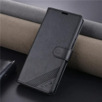 EUCAGR prabangus verslo piniginė magnetinis mink&scaron;tas TPU PU odos dėklas Xiaomi 17/17Pro/17 Pro Max/17 Ultra laikikliui atsparus smūgiams dangtelis Xiaomi 17 juoda