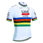 Balta Total Cycling Team Džersis Naujas UAE Dviračio Liemenė Maillot Vyrai Moterys CAJA RURAL Greitai Džiūstanti Ropa Ciclismo Dviračio Džersis Mar&scaron;kinėliai M blue