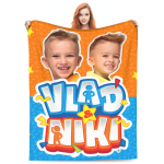 Vlado ir Niki mielos juokingos serijos antklodės, vilnos ra&scaron;to, daugiafunkcinės, itin mink&scaron;tos, plonos antklodės, skirtos sofai-lovai 150x180cm