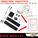 Skirta VW T5/T6 7H 7J Caravelle Naujas Kairės De&scaron;inės Pusės Stumdomojo Langelio Stiklo Fiksatoriaus Dangtelio Remonto Komplektas 7H0847773 7H0847790 Automobilių Aksesuarai