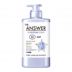 The Answer Sezoninė priežiūra SS Super Lamellar &Scaron;ampūnas su pompa 400 ml Jazminų ir apelsinų kvapo Sudėtyje yra 5 esminiai ingredientai gražiems plaukams