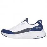 Skechers Contour Foam Jaukus prigludimas Sintetinė oda Žemi Vaikų laisvalaikio batai Jūriniai Balti Vaikams nuo 3 iki 7 metų 403892L-WNV 35 balta