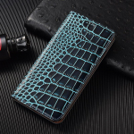 Krokodilo natūralios odos atverčiamas dėklas Nothing Phone 1 2 2A 3 3A 4A Pro Plus CMF Phone 1 2 Pro Dangtelis Kortelių dėklai Apsauga nuo įbrėžimų Nothing Phone (4a) Pro mėlyna
