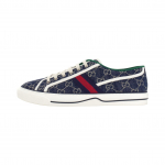 GUCCI Tennis 1977 sportbačiai Mėlyni Dramblio kaulo 606111 2KQ10 4463 46 white