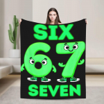 67 &Scaron;e&scaron;i Septyni 6-7 Juokinga Italijos Smegenų Puvinio Antklodė Super Mink&scaron;ta Jauki Miegamojo Antklodė Daug Dydžių Antklodės Size: 150*200cm, Weight: 230 GSM