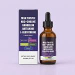 Skysti margainio la&scaron;ai kepenų valymui ir detoksikacijai su NAC, cholinu, kiaulpienėmis, arti&scaron;okais ir L-glutathionu &ndash; 60 ml (2 fl. Ozas) 1pack