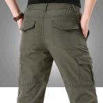 Vyri&scaron;kos žiemos vilnos taktinės kelnės &Scaron;iltos cargo kelnės Medžioklės SoftShell Darbinės kelnės Ryklio oda Storos &scaron;iltos vandeniui atsparios kelnės M-4XL XL gray