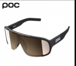 Poc Bėgimas Plento Dviratis Lauko Sportas Važiavimas Dviračiu Vėjo Neper&scaron;lampami Saulės Akiniai Uv400 black