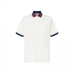 GUCCI Elastingas Pique Polo Mar&scaron;kinėlis 701735-XJELJ-9750 XL blue