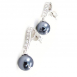 Les Tr&eacute;sors De Lily [B9534] - BO Argent 'Pearl Beauty' Gris Blanc pilka