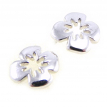 Les Tr&eacute;sors De Lily [G7655] - Boucles Argent 'Flora' sidabras