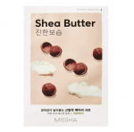 MISSHA Airy Fit Sheet Mask Shea Butter 19g * 10 lak&scaron;tų