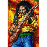 Pilnas 5D &bdquo;pasidaryk pats&ldquo; deimantinis pie&scaron;imas gitara Muzika Deimantinis siuvinėjimas Visi&scaron;kai klojamas kryželiu namų dekoras, rankų darbo dovana 20x30cm