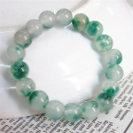 Natūralus kini&scaron;kas žalias nefritas žolės agatas karoliukai Apyrankės Papuo&scaron;alai Vandenynas Vyrai Moteri&scaron;ki Priedai Dovana 1SET