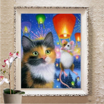 Deimantinis dažymas 5d viso kvadrato grąžtas deimantinis siuvinėjimas i&scaron;pardavimas kra&scaron;tovaizdžio &bdquo;pasidaryk pats&ldquo; namų dekoro rinkiniai Full Round (20X30CM)