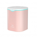 Dvigubas pur&scaron;kiamas oro drėkintuvas Oro valymo 2 l USB smulkios dulksnos drėkintuvas namams rožinė