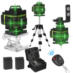 KKmoon Multifunctional LCD Display 16 Lines Laser Level Tool Vertical Horizontal Line 3 degrees