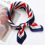 Moteri&scaron;ka &scaron;ilkinė kvadratinė skara Lady Bandana Galvos apdangalas Satininis Foulard Moteri&scaron;kas didelis Hidžabo kaklaskarės kaklaskarės Pashmina 2021 galvos juosta One Size
