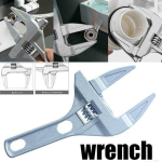 Naujas universalus veržliaraktis veržliaraktis aliuminio lydinio didelio atidarymo reguliuojamas veržliaraktis veržliaraktis vonios kambario remontas