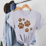 Akvarelė Cat Dog Pet Tee Top Fashion 90s Style Trend Mar&scaron;kinėliai Kasdieniai trumpomis rankovėmis Moteri&scaron;ki spausdinti Moteri&scaron;ki grafiniai mar&scaron;kinėliai S