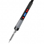 Skaitmeninis ekranas lituoklis 80W 110V reguliuojamos temperatūros lituoklis suvirinimo geležis US Plug juoda