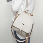 Moteri&scaron;ka kuprinė Moteri&scaron;ka kuprinė per petį Moteri&scaron;ka &bdquo;Messenger&ldquo; PU odinė ir nailono kuprinė Kelioniniai krep&scaron;iai &bdquo;Mochila Vintage&ldquo; koledžo mokyklinė rankinė juoda
