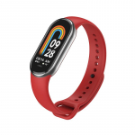 Silikoninis dirželis skirtas Xiaomi Mi Band 8 Correa Sport apyrankei Miband8 NFC i&scaron;maniajai apyrankei Pulseira pakeičiamiesiems MiBand 8 priedams For Xiaomi Mi Band 8