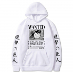 &bdquo;Attack on Titan One Piece Luffy Hoodie&ldquo; Vyri&scaron;ki mados &bdquo;Home&ldquo; vilnoniai gobtuvai Japoni&scaron;ki anime marginti vyri&scaron;ki gatvės drabužiai, dideli drabužiai S