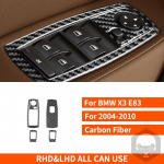 Skirtas BMW X3 E83 2004 2005 2006 2007 2008 2009 2010 Anglies pluo&scaron;to lipdukas Centrinio valdymo pavarų dėžės i&scaron;leidimo angos interjeras automobiliui 19