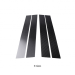 Anglies pluo&scaron;to automobilio lango centras B-stulpų lipdukai, skirti Mercedes Benz W204 W205 W206 W212 W213 W222 CES klasės GLA GLC D