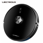 Liectroux X6 Lidar robotinis dulkių siurblys, lazerinė navigacija ir kartografavimas, lūžio ta&scaron;ko atnaujinimas, 6500 Pa siurbimas, &scaron;lapia &scaron;luostė, dezinfekcija